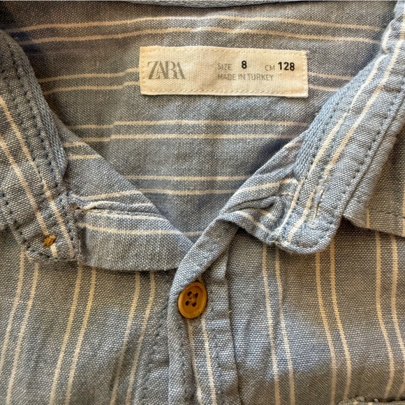 Bundle of boy button down shirts Zara, H&M, cotton on - Picture 9 of 9